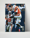 Miami Autograph Print - Santana Moss Move - Hurricane in Motion College FSPrints Poster 16x20