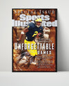 Michigan Autograph Print - Bo & Jim Sideline Chat - Bo Knows Best College FSPrints Poster 16x20