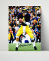 Michigan Autograph Print - Bo Schembechler & Rick Leach - Go Blue Duo College FSPrints Poster 16x20