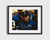 Michigan Autograph Print - Bo Schembechler - The Big House Boss College FSPrints Gallery Frame 16x20