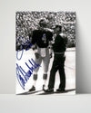 Michigan Autograph Print - Bo Schembechler - Big House Boss College FSPrints Poster 16x20