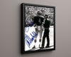 Michigan Autograph Print - Bo Schembechler - Big House Boss College FSPrints Floating Canvas 16x20
