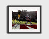 Michigan Autograph Print - Charles Woodson INT - Heisman Hands College FSPrints Gallery Frame 16x20