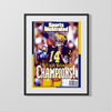 Michigan Autograph SI Print - Brian Griese - 1997 Champions Wolverines College FSPrints Gallery Frame 16x20