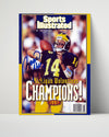 Michigan Autograph SI Print - Chris Perry - Gets It Done Wolverines College FSPrints Poster 16x20
