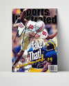 Michigan Autograph SI Print - Desmond Howard - Hail Hail Wolverines College FSPrints Poster 16x20