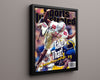 Michigan Autograph SI Print - Desmond Howard - Hail Hail Wolverines College FSPrints Floating Canvas 16x20