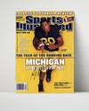 Michigan State Autograph Print - Cassius Winston Spotlight - Spartan Shine College FSPrints Poster 16x20