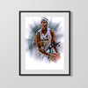 Michigan State Autograph Print - Cassius Winston Spotlight - Spartan Shine College FSPrints Gallery Frame 16x20