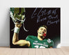 Michigan State Autograph Print - Kirk Cousins Victory Flag - Sparty On College FSPrints Poster 16x20