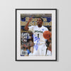 Michigan State Autograph SI Print - Kalin Lucas - Lets Get It On Spartans College FSPrints Gallery Frame 16x20