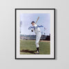 Mickey Mantle Autograph Print - Batting Stance - Ready to Rake