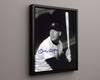 Mickey Mantle Autograph Print - Bat With Pine Tar - Power Grip