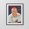 Mickey Mantle Autograph SI Print - Indispensable Yankee - No 7 Power