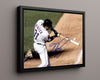 Mike Piazza Autograph Print - Contact at the Plate - Piazza power