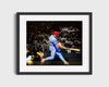 Mike Schmidt Autograph Print - Spotlight Swing - Schmitty shine