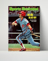 Mike Schmidt Autograph SI Print - Home Run Champ 1976 - The Big Blast-Off