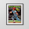 Mike Schmidt Autograph SI Print - Home Run Champ 1976 - The Big Blast-Off