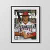 Mike Trout Autograph SI Print - The Supernatural 2012 - Young Phenom