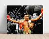 Mike Tyson Autograph Print - Champion with Belts - Iron Reigns Supreme Boxing FSPrints Poster 16x20