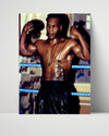 Mike Tyson Autograph Print - Gym Flex - Iron Strength Boxing FSPrints Poster 16x20