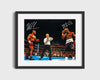 Mike Tyson Autograph Print - Tyson vs Holyfield II - Bite of the Century Boxing FSPrints Gallery Frame 16x20
