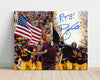 Minnesota Autograph Print - P.J. Fleck - Row the Boat Charge College FSPrints Poster 16x20