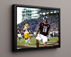 Mississippi State Autograph Print - Dak Prescott - Maroon Magic College FSPrints Floating Canvas 16x20
