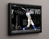 Mookie Betts Autograph Print - Dodgers Spotlight Swing - Hollywood Power Hit