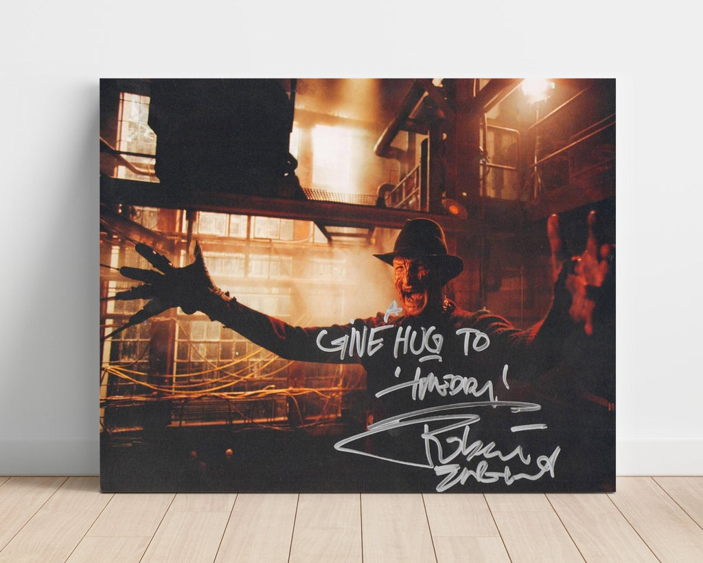 Movie Autograph Print Unframed - A Nightmare on Elm Street - Robert Englund - Sweet dreams slasher Movies Unframed FSPrints Poster 16x20