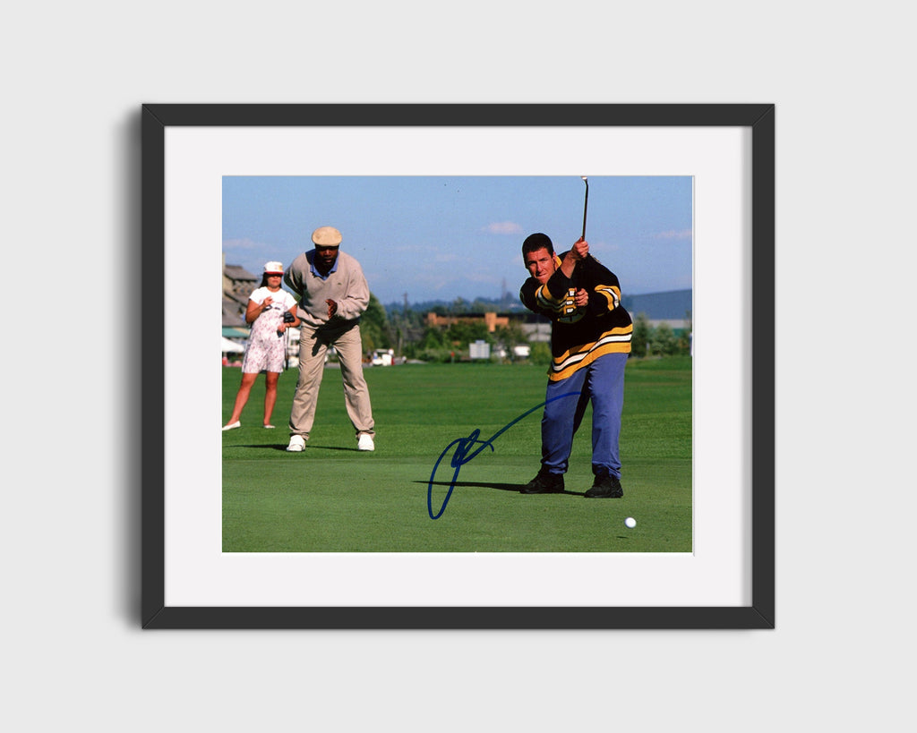 Movie Autograph Print - Adam Sandler - Happy Gilmore - Swing Hard and Laugh Harder Movies FSPrints Gallery Frame 16x20