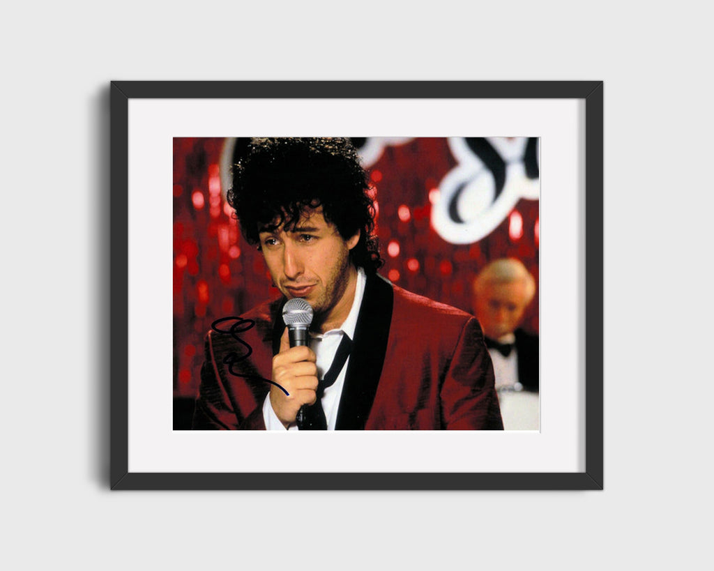 Movie Autograph Print - Adam Sandler - The Wedding Singer - Love Songs and Laughter Movies FSPrints Gallery Frame 16x20