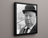 Movie Autograph Print - Alfred Hitchcock - The Master Movies FSPrints Floating Canvas 16x20
