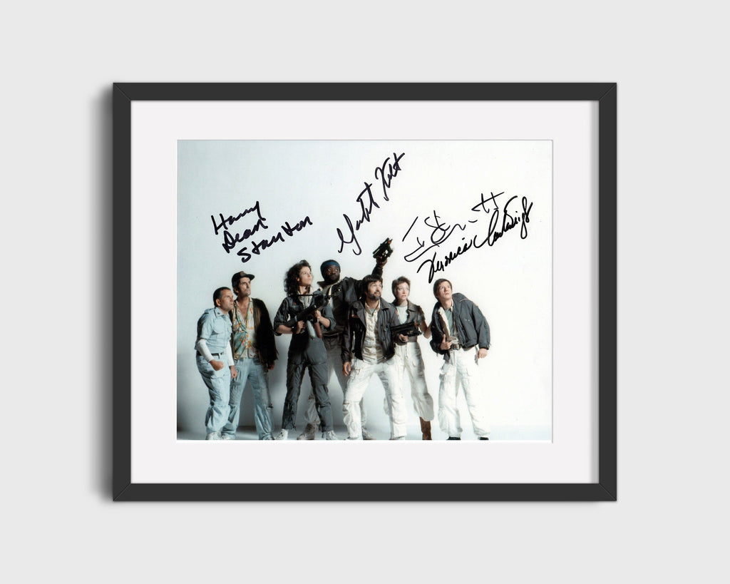 Movie Autograph Print - Aliens Cast - Aliens - Squad Goals in Space Movies FSPrints Gallery Frame 16x20