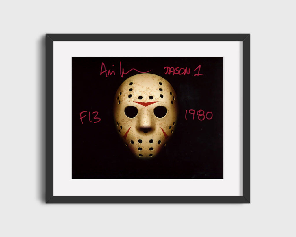 Movie Autograph Print - Ari Lehman - Friday the 13th - The First Jason Movies FSPrints Gallery Frame 16x20
