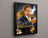 Movie Autograph Print - Arnold Schwarzenegger - Golden Power Movies FSPrints Floating Canvas 16x20
