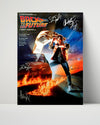 Movie Autograph Print - Back to the Future III - Clock Tower Duel Movies FSPrints Poster 16x20