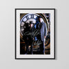 Movie Autograph Print - Back to the Future III - Clock Tower Duel Movies FSPrints Gallery Frame 16x20