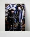 Movie Autograph Print - Back to the Future - Time Machine Cast Movies FSPrints Poster 16x20