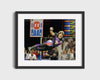 Movie Autograph Print - Ben Stiller - Dodgeball - Dodge Duck Dip and Dive Movies FSPrints Gallery Frame 16x20