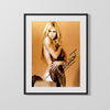 Movie Autograph Print - Brigitte Bardot - Sultry Icon Movies FSPrints Gallery Frame 16x20