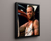 Movie Autograph Print - Bruce Willis - Die Hard - Yippee-Ki-Yay Hero Movies FSPrints Floating Canvas 16x20