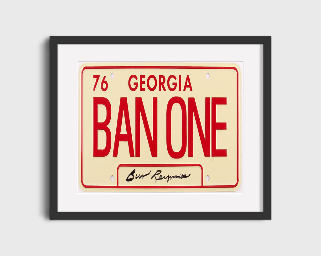 Movie Autograph Print - Burt Reynolds - Smokey and the Bandit - BAN ONE Rebel Movies FSPrints Gallery Frame 16x20