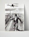 Movie Autograph Print - Cary Grant - Crop Duster Chase Movies FSPrints Poster 16x20