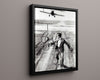 Movie Autograph Print - Cary Grant - Crop Duster Chase Movies FSPrints Floating Canvas 16x20