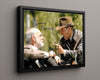 Movie Autograph Print - Cast - Indiana Jones - Adventure Awaits Movies FSPrints Floating Canvas 16x20