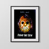 Movie Autograph Print - Friday the 13th - Jason Unmasked Movies FSPrints Gallery Frame 16x20