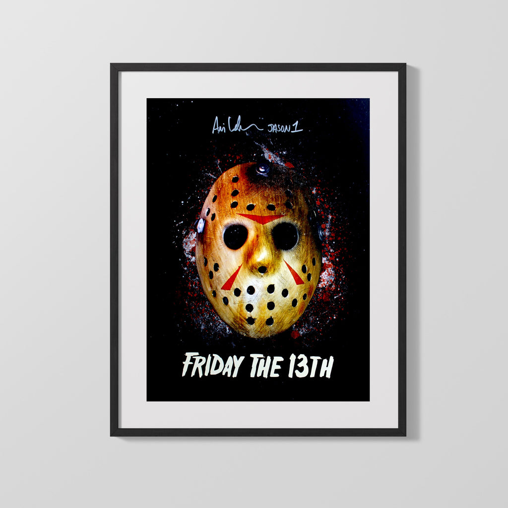 Movie Autograph Print - Friday the 13th - Jason Unmasked Movies FSPrints Gallery Frame 16x20