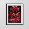 Movie Autograph Print - Friday the 13th Cast - Slasher Legacy Movies FSPrints Gallery Frame 16x20