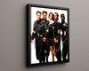 Movie Autograph Print - Ghostbusters Cast - Who Ya Gonna Call Movies FSPrints Floating Canvas 16x20